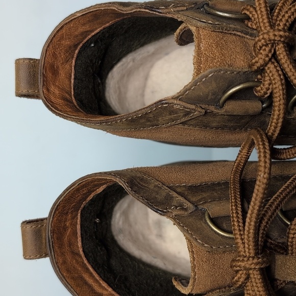 UGG Heather lace up bootie boots women's size 9 EU 40 - Picture 6 of 16